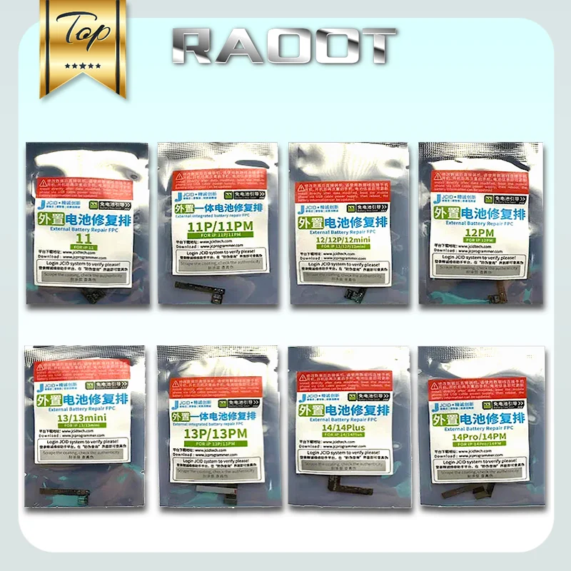 

JC JCID V1SE Original Battery Repair Flex Cable Tag On For iPhone 14 Pro Max 13mini 12 Pro 11 Battery Warning Health Repair