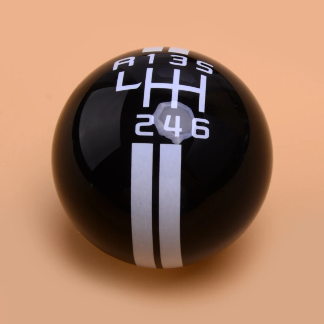 Pommeau De Levier De Vitesse à 6 Vitesses Style Shelby GT500, Noir Et