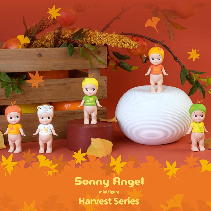 

In Stock Kitajima Bandjoin Sonny Angel Harvest Autumn Series Blind Box Lucky Bag Toys Super Cute Doll Office Decoration