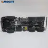 KABOLITE Metal 1/14 K3364 RC Dumper Truck Hydraulic Car 6x6 HUINA Aluminum Alloy CNC Bucket Tipper Outdoor Toys Gift Model 4