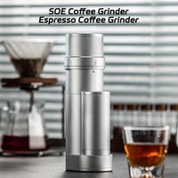 ITOP Coffee Grinder SEO 48mm Conical Burr Stepless Fineness Adjustment Suitable for Pour-over, Espresso, etc. Magnetic Cup& Lid 1