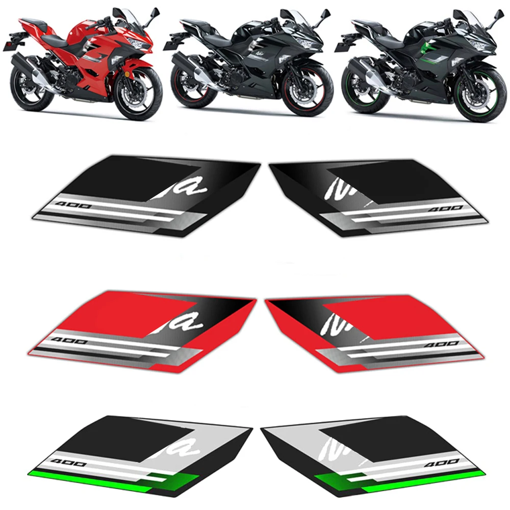 

Для KAWASAKI NINJA400 ninja 400 2018-2022 2018 2019 2020 2024 ниндзя аксессуары для мотоциклов обтекатель наклейка комплект наклеек для автомобиля