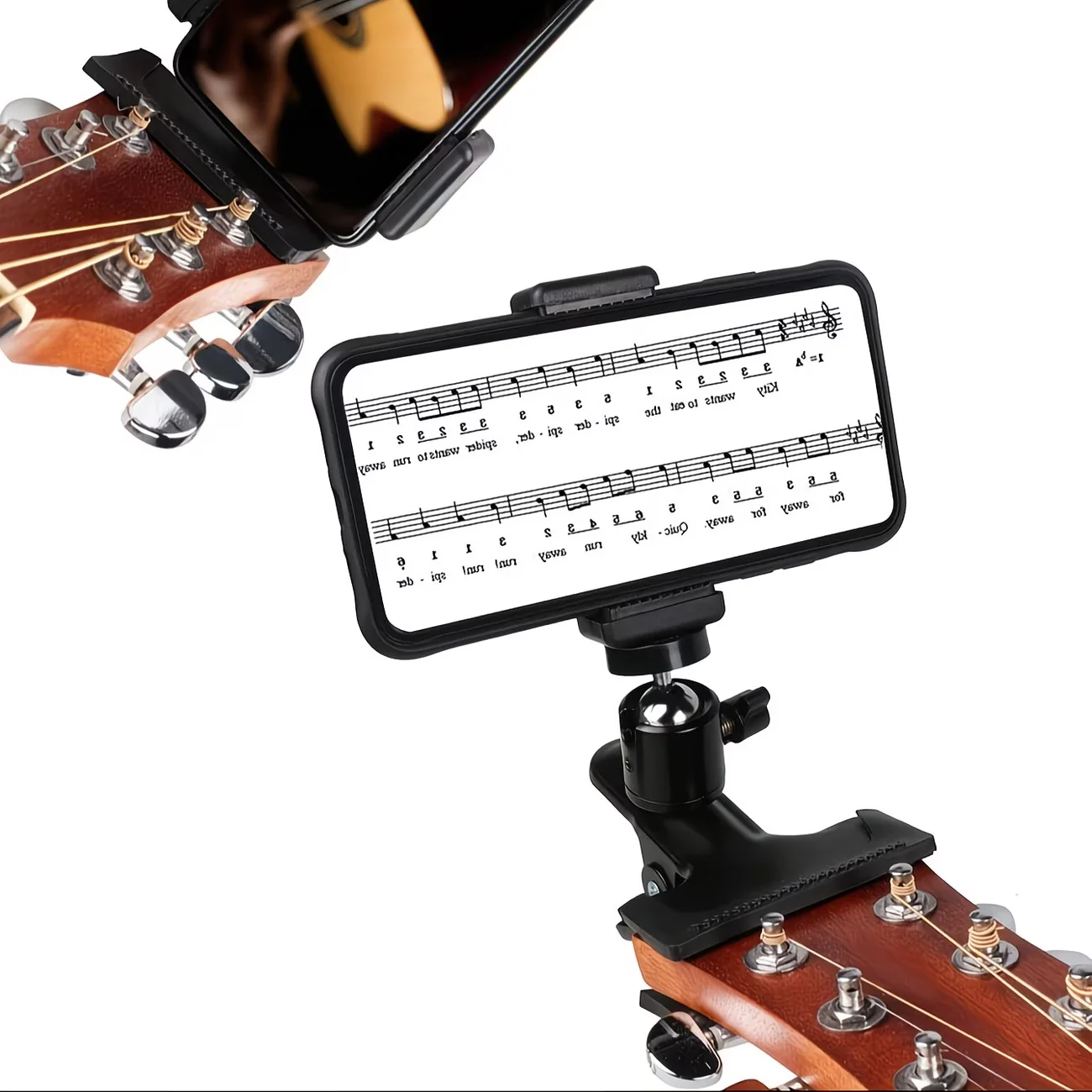 Universal Instrument Clip Stand for Live Streaming & Recording