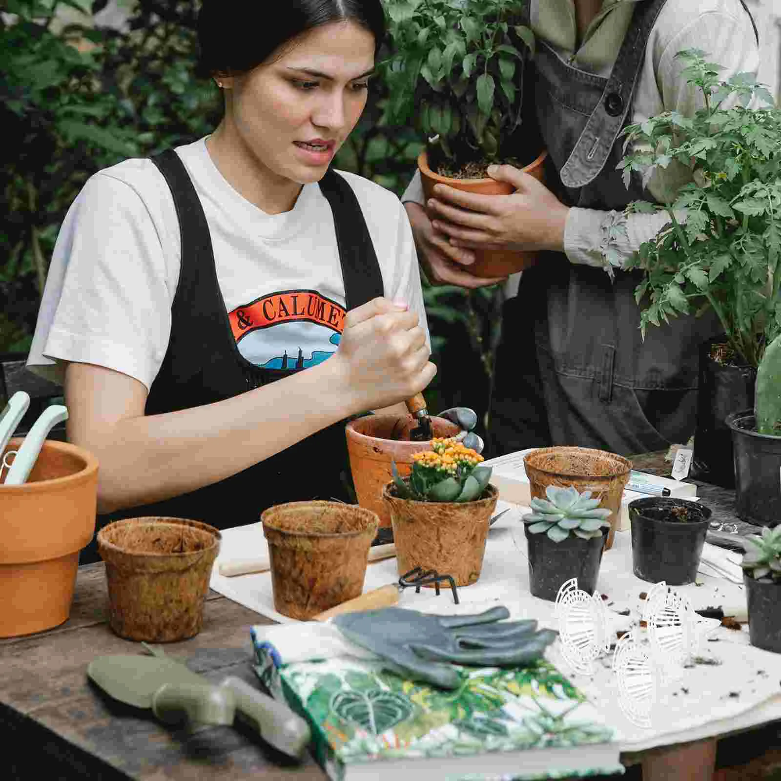 

Upgraded Cone Flower Pot Hole Mesh Pad Planter Bottom Grid Mat Mesh Hole Screens