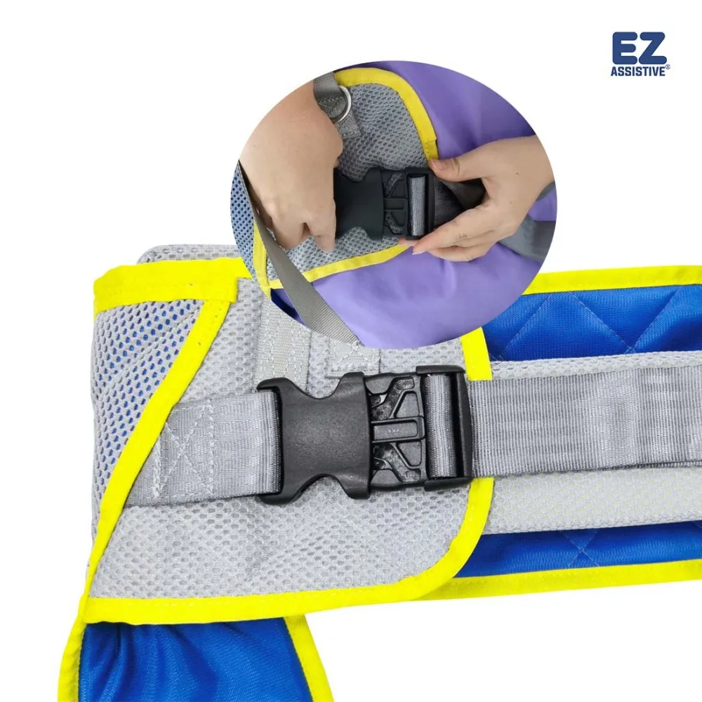 EZ Assistive Comfort Patient Lift Walking Sling Safety Waist Belt Adjustable Hoyer Hoist Sling for Disabled SWL 500lbs