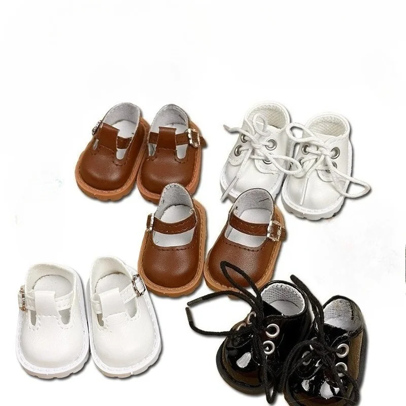 Doll's Shoes Suitable For 24cm Potato Doll Mia PU leather Shoes DIY Toy Accessories