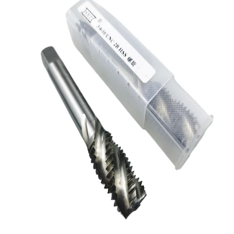 W6542 HSS American spiral groove machine tap UNC/UNF for stainless steel internal thread tapping and drilling 1pcs