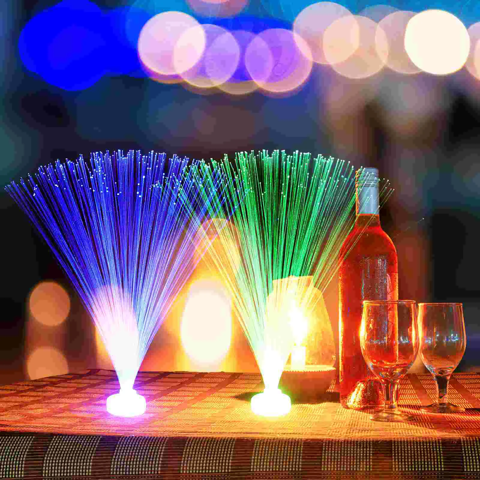 

Fiber Optic Light Wands Led Flashing Lights Color Changing Light Sticks Party Favors