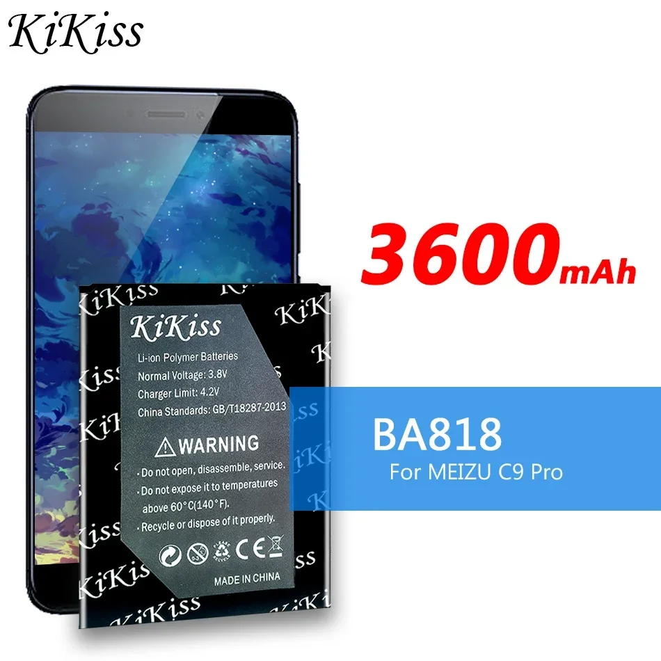 

Аккумулятор BA818 3600 мАч для Meizu C9 Pro C9pro BA818 мобильный телефон
