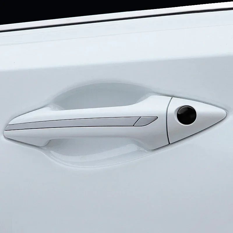 4Pcs Car Door Keyhole Sticker Auto Lock Decoration Protection Decal for BMW E46 E85 E60 F10 E39 F30 E36 F20 E87 E90 E70 X3 X5