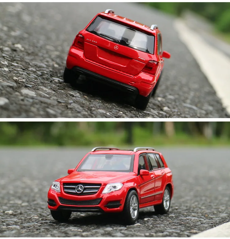 WELLY 1:36 Mercedes-Benz GLK High Simulation Diecast Car Metal Alloy Model Car Children's toys collection gifts B806