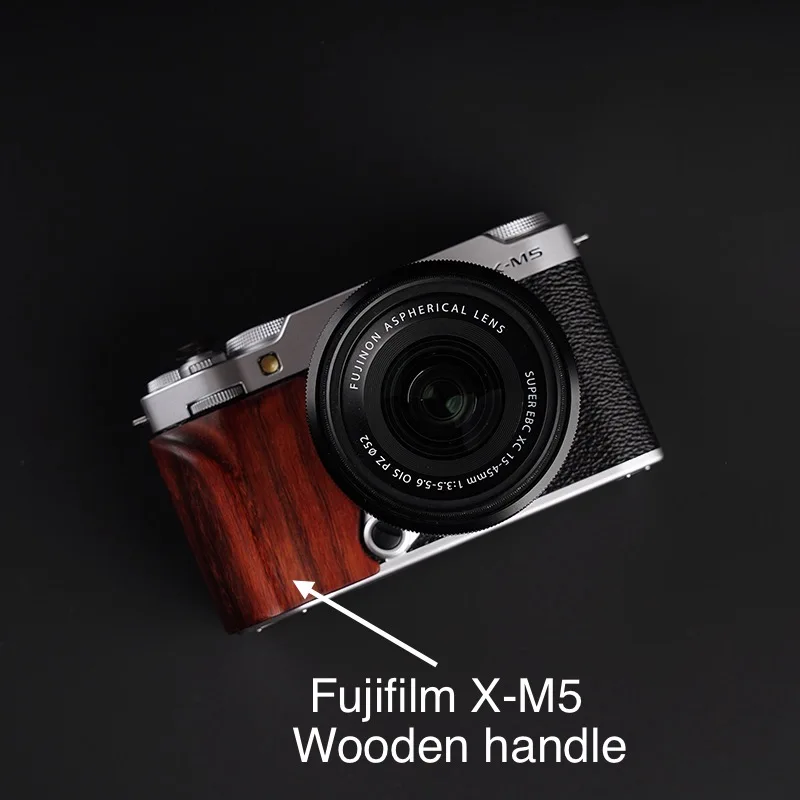 Ebony Rosewood Solid Wood Handle - Enhanced Grip with Ultra-Light, Portable Design