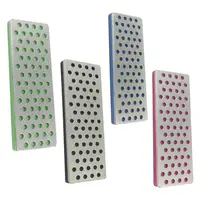 4 Pcs/Set Backing Whetstone Block For Ski Edge Skiing Sharpeners 240 360 500 1000 Grit Diamond Sharpening Hone Stone 2
