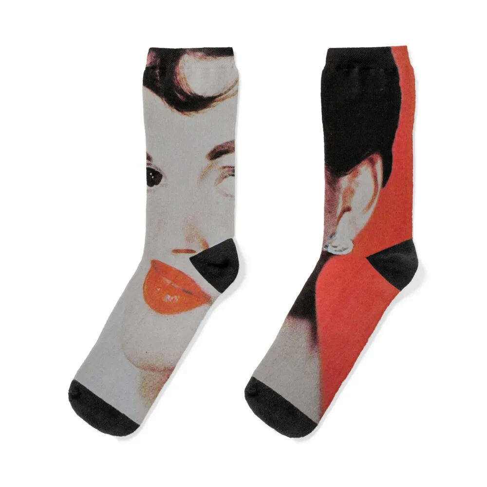 judy red digital art edit mysticladyart mask print Socks cute socks tennis anime socks basketball Male Socks Women's