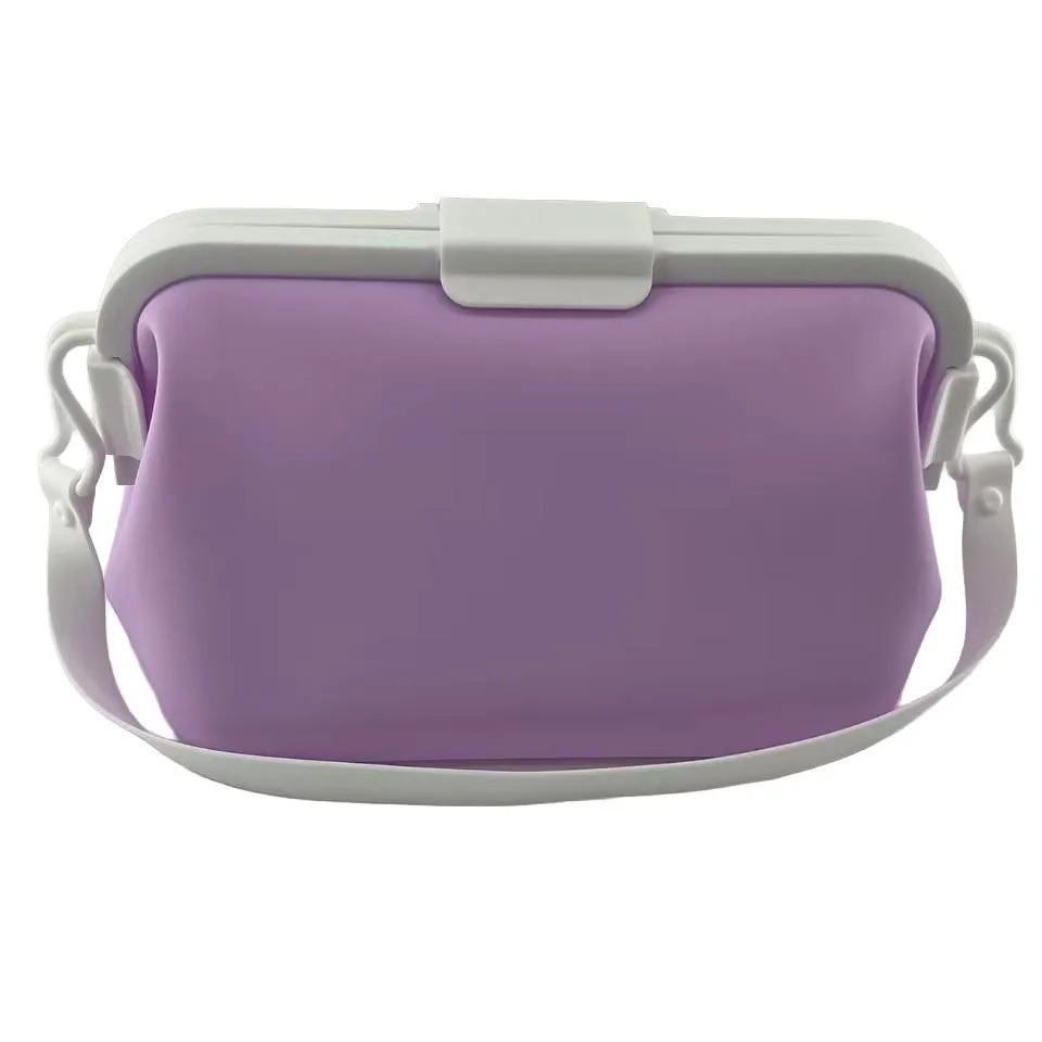 Durable Silicone Reusable Bag - Foldable, Heat Resistant, Leak Proof & Portable