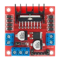 L298N DC Motor Driver Module L298N Stepper Motor Smart Car Robot Breadboard Peltier High Power L298 DC Motor Driver for Arduino 2