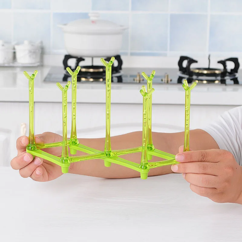Infant Toddler Feeding Bottle Drying Rack Cupboards Container Newborn Baby Nursing Bottle Storage Box Durable Tableware baby bottle drying rack feeding bottle drying rack bottle drying rack
