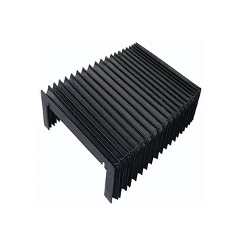 Manufacturer Supply PVC Fabric CNC Machine Accordion Dust Cover Nylon Bellows