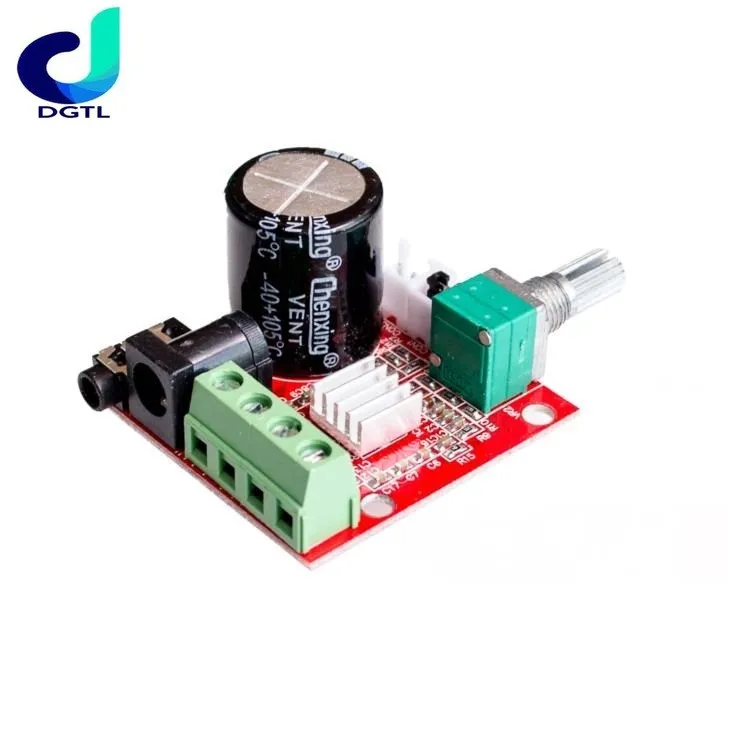 

Hot Sale 12V Mini Hi-Fi PAM8610 Audio Stereo Amplifier Board 2X10W Dual Channel D Class Lowest Price