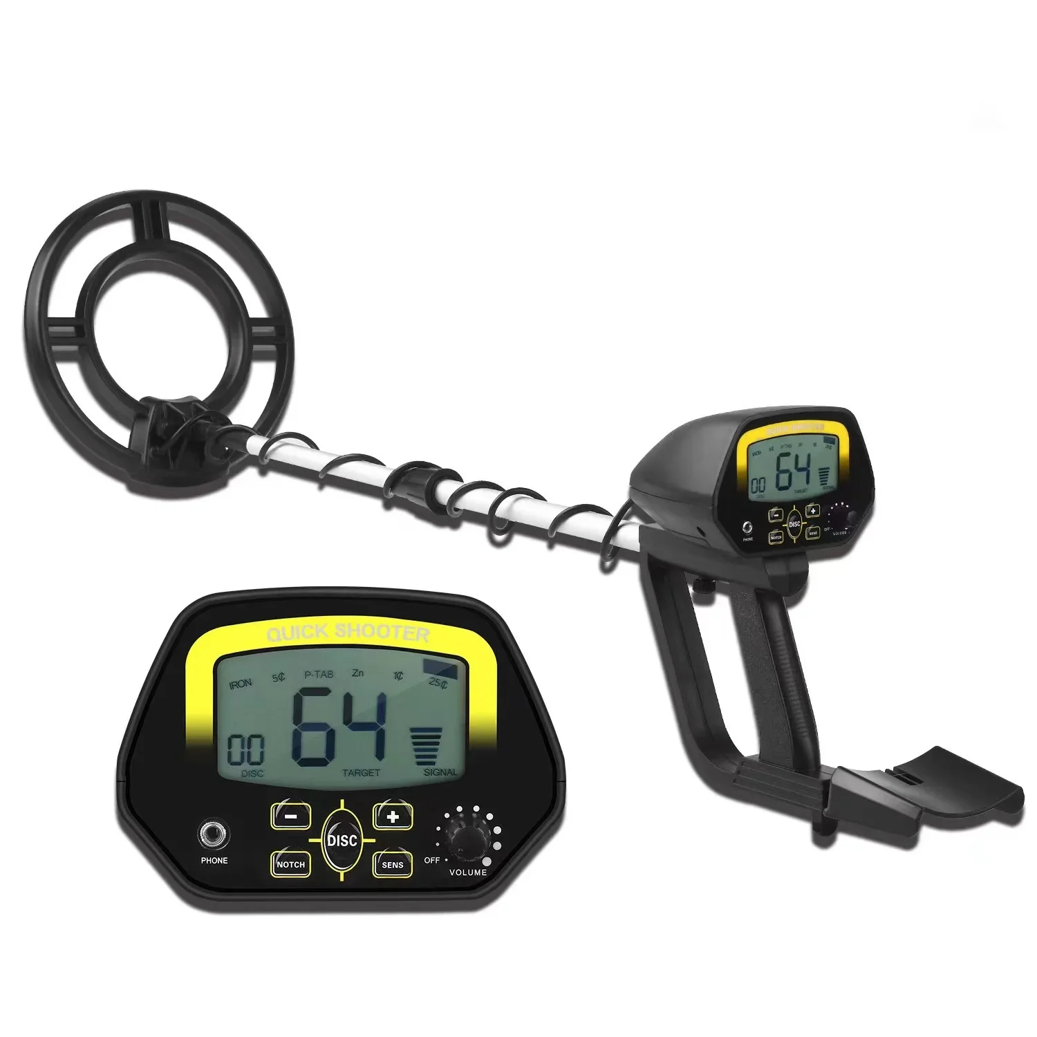 MD4060 High Sensitivity Underground Metal Detector Gold Digger Treasure Portable Hunter Detector Adjustable Metal Finder