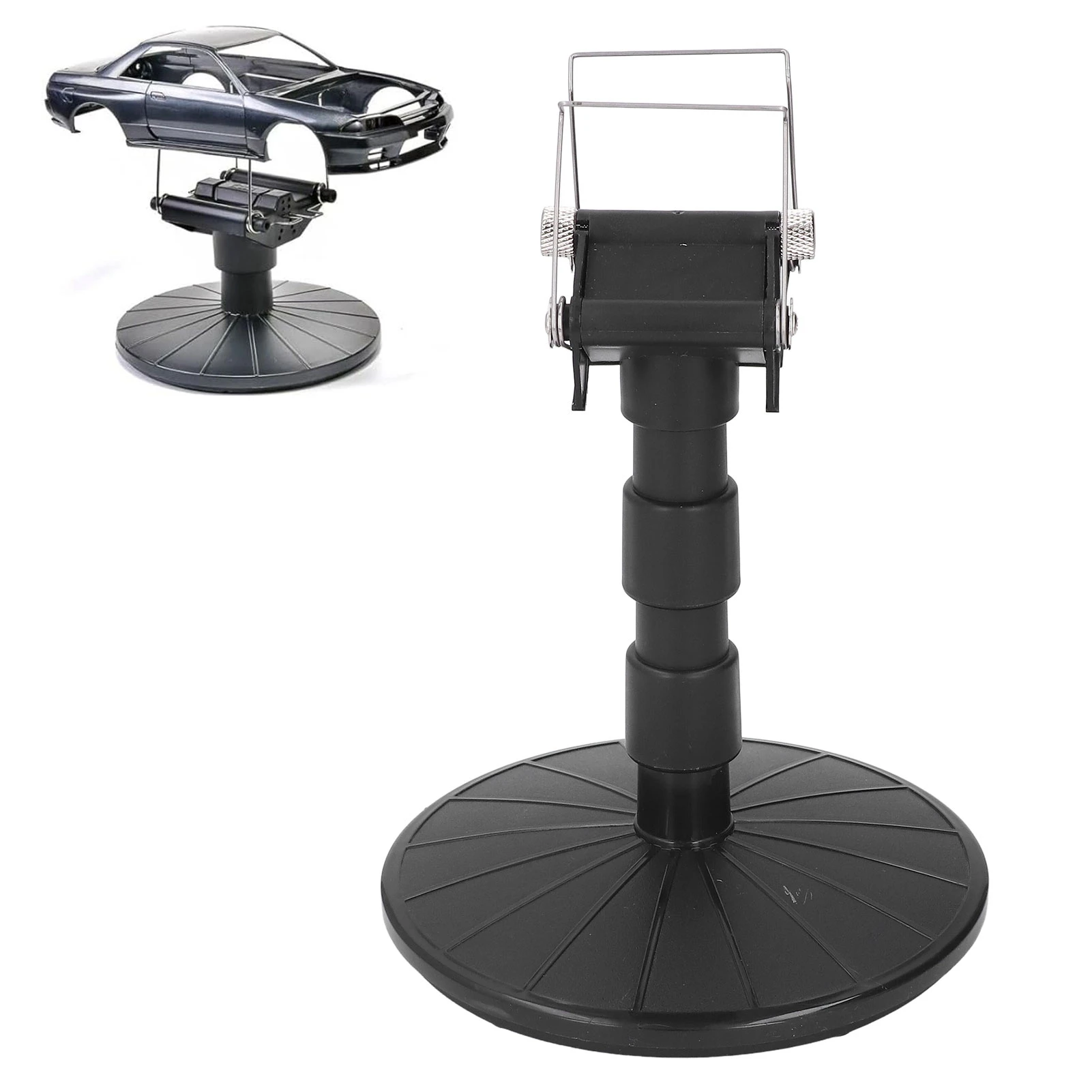 Painting Turn Table Stand Spray Work Painting Stand ABS Adjustable Height Spray Work Turn Table