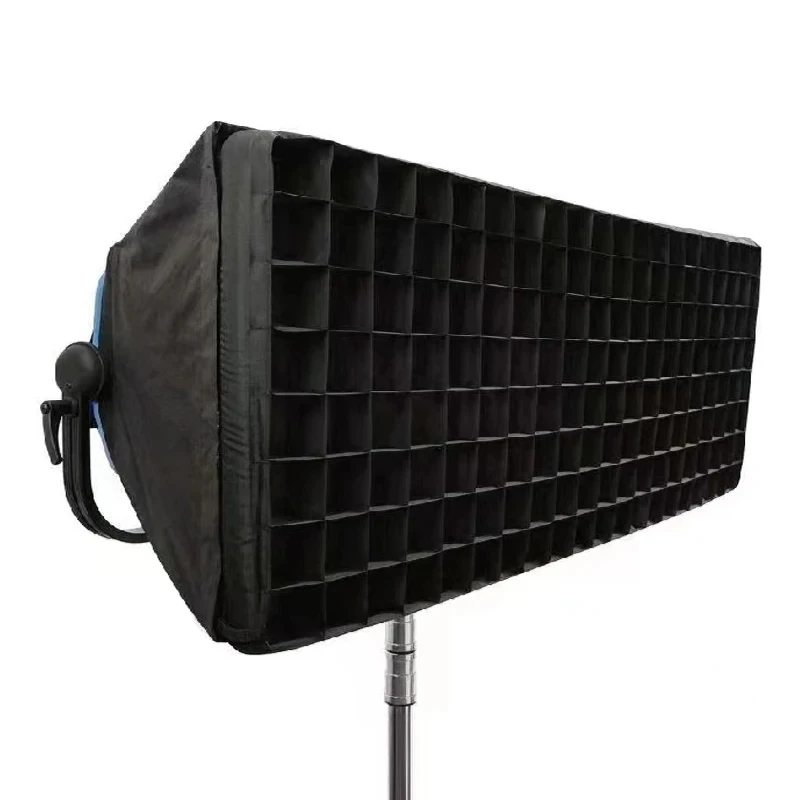 에그크레이트 스냅그리드가 있는 SNAPBAG 소프트박스, 40 ° 접이식 금속 뼈, ARRI 스카이패널 라이트 S-120