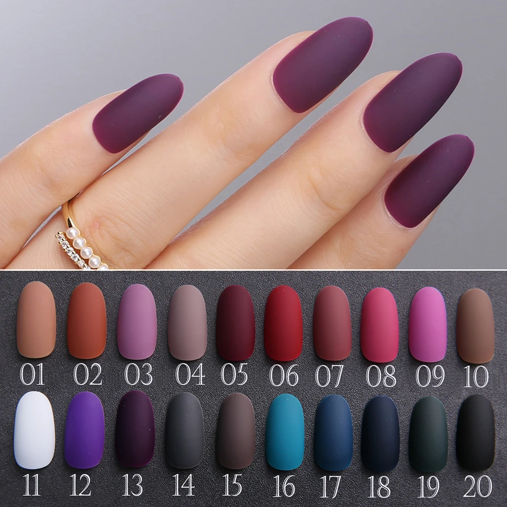 Matte Almond Shaped False Nails Purple Set With Medium Lengths And Shading  Dyeing Edge Prud22 Manicure Nail Art From Prudencha, $32.02 | DHgate.Com