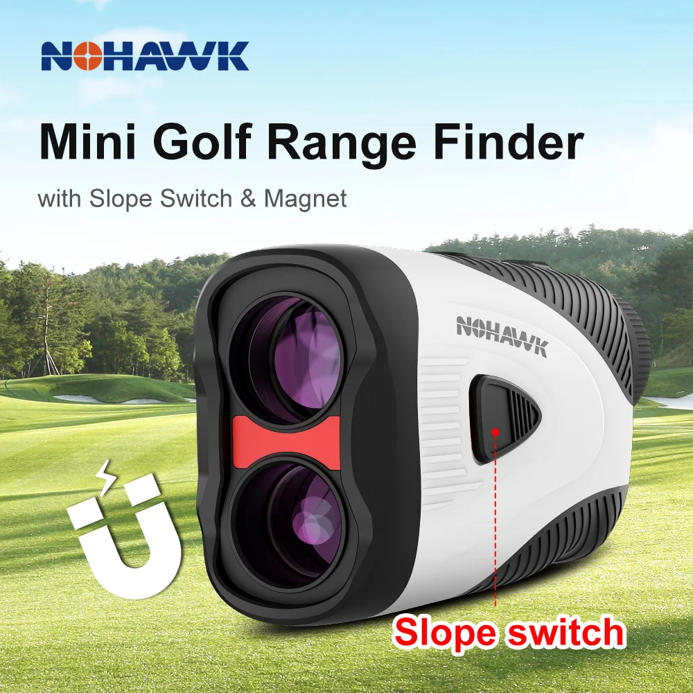 MINI Golf Rangefinder with Flag Locking Vibration Multi Functional Laser Range F