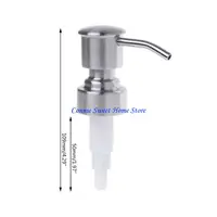 เครื่องจ่ายสบู่เหลว LXAF กดสำหรับหัวโลชั่นขวดปั๊มหัวฉีดเปลี่ยน 5