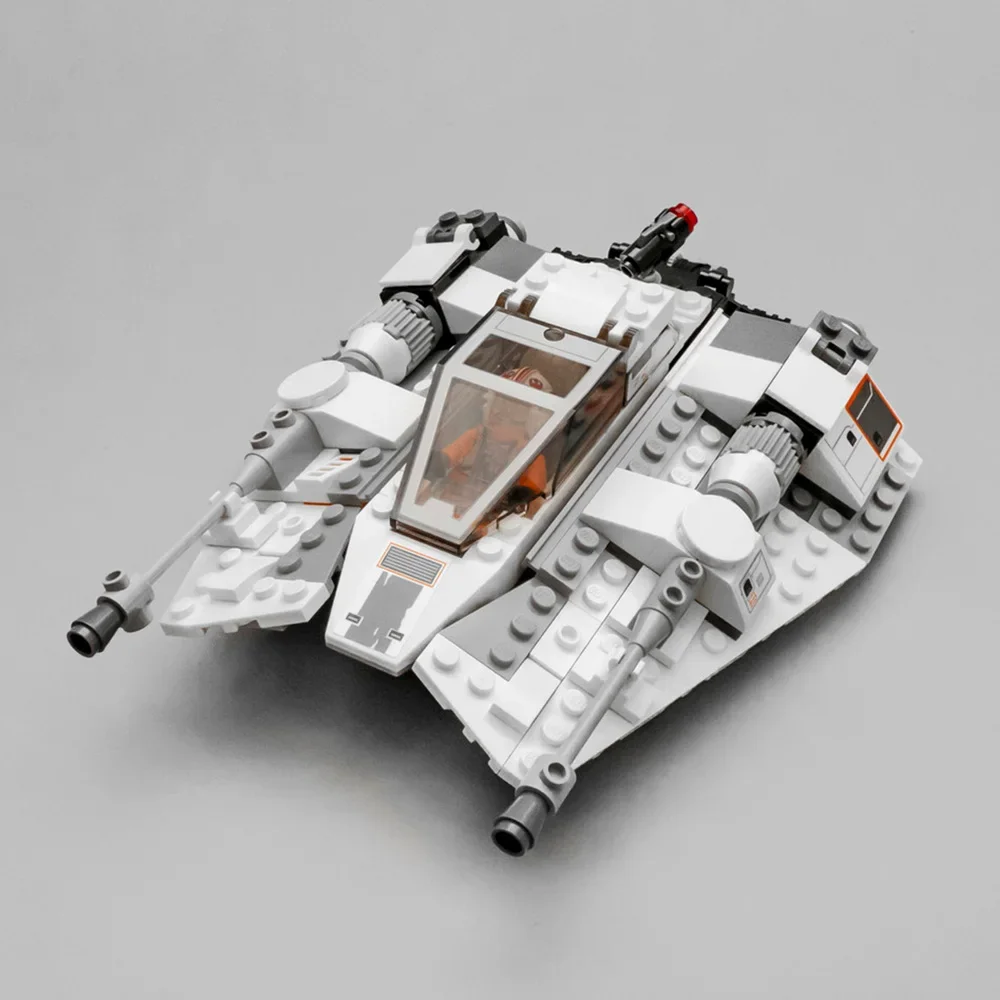 309PCS Space War Snowspeederby Scruffybrickherder Building Blocks MOC Combat Air
