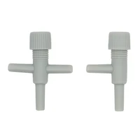 10pcs Aquarium Air Flow Control Valve Tap Fish Tank Air Regulator Hose Connector For Oxygen Tube Aquarium Accessories 2
