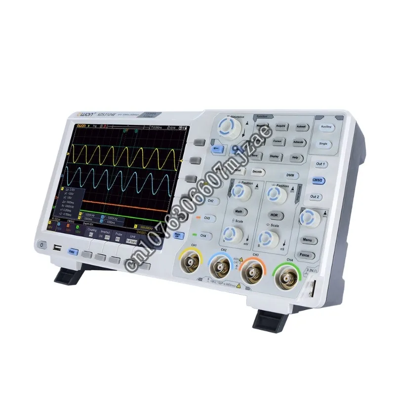 

OWON XDS3204E XDS3204AE 4CH 8/14bit Touchscreen Digital Oscilloscope 200MHz Bandwidth 1GS/s Sample Rate