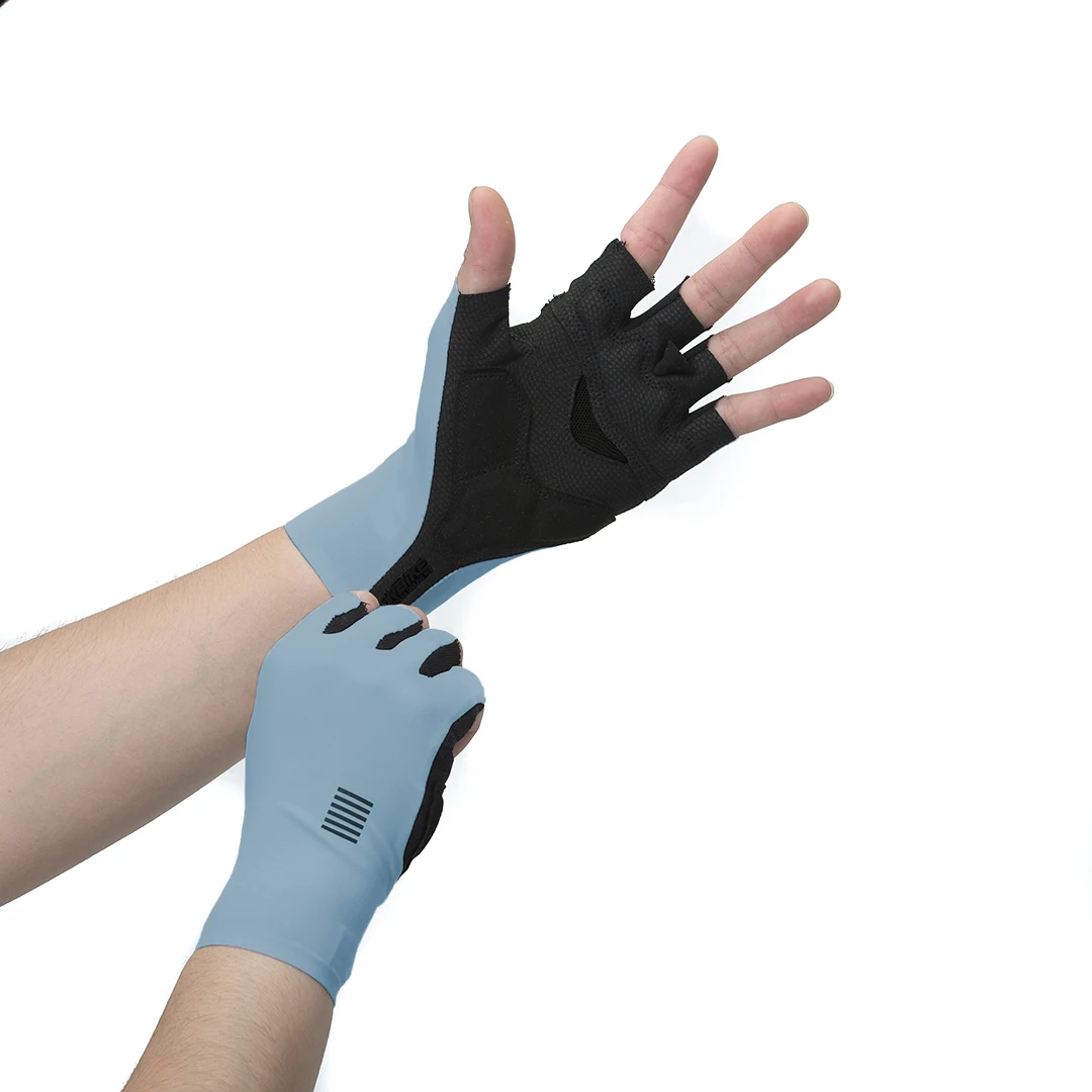 Ykywbike Fahrrad handschuhe mtb Fahrrad handschuhe Sport Halb finger Sport reit handschuhe Männer atmungsaktive stoß feste Fahrrad handschuhe – Detail 11