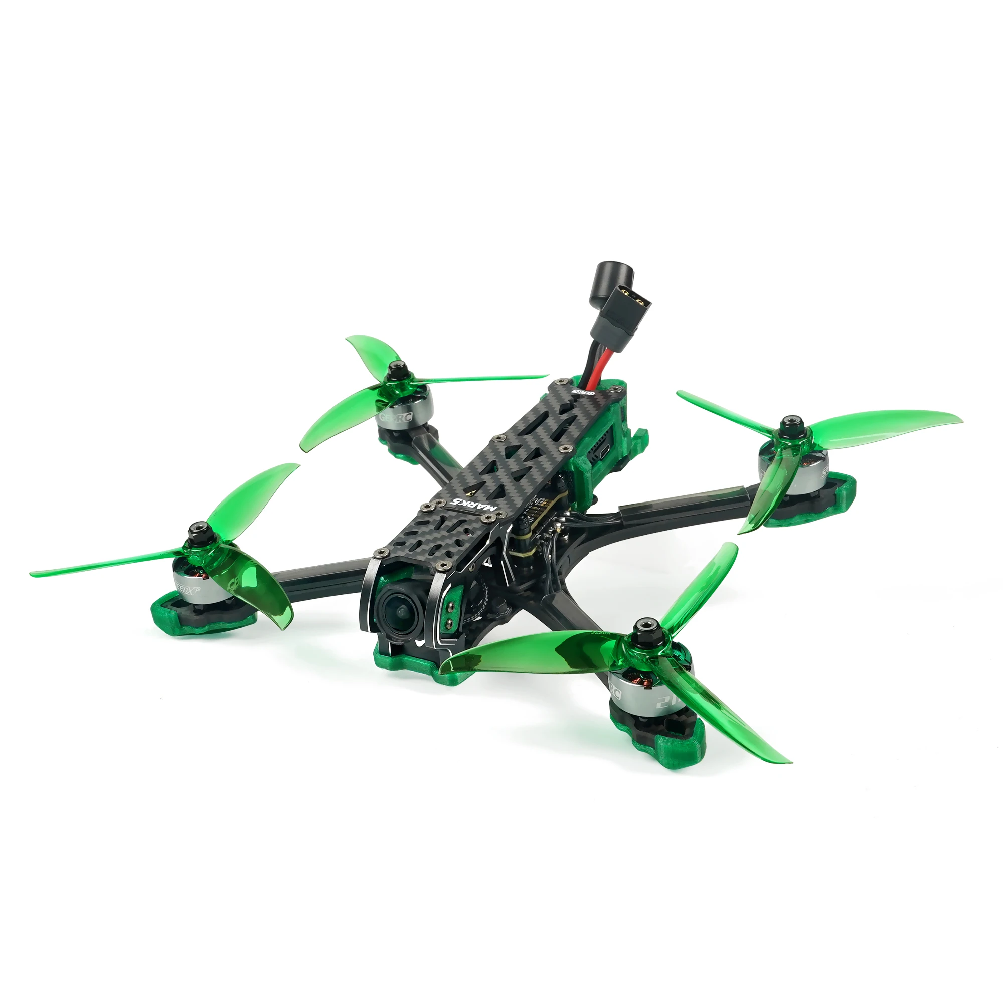 

GEPRC MARK5 HD O3 SPAN F722-BT-HD V2 BLHeli_32 50A O3 Air Unit 2107.5 2450K 4S 1960KV 6S 5inch Squashed X FPV Freestyle Drone