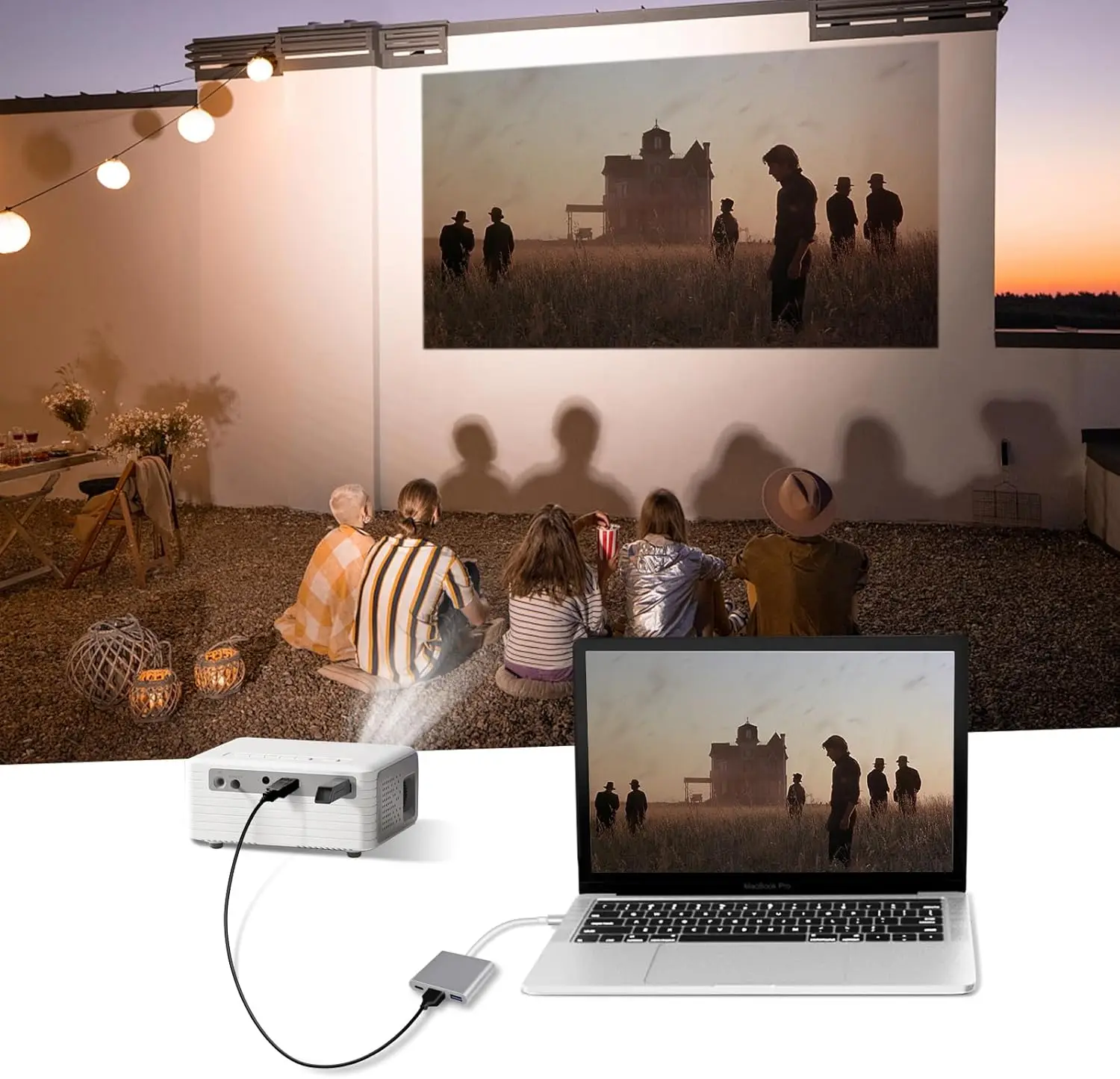 Premium USB-C to HDMI 4K Multiport Adapter with USB 3.0 Connectivity