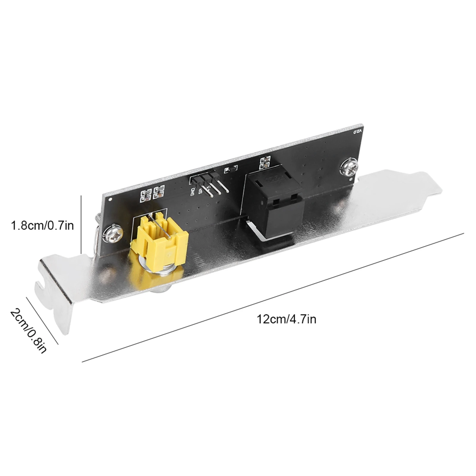 Premium SPDIF Output Cable Bracket with Optical Electrical Components