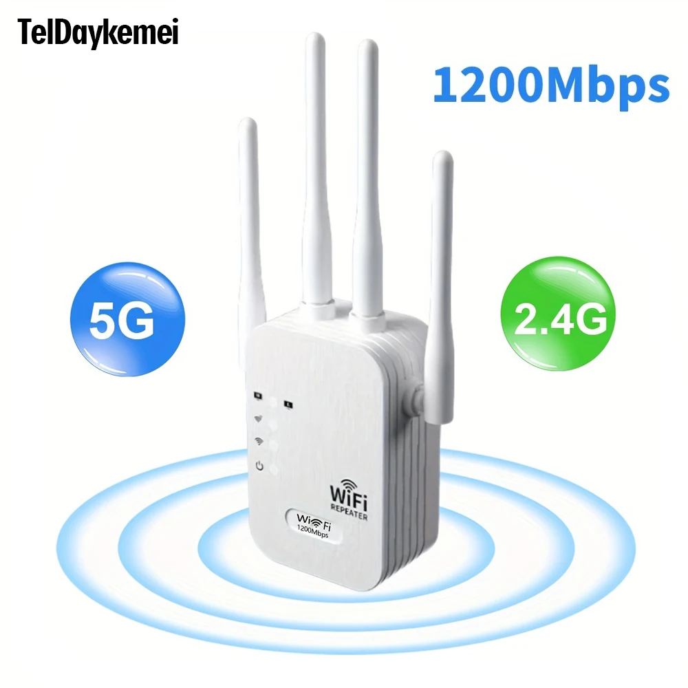 Repetidor Wifi Tp Link WAVLINK AC1200 Repetidor WiFi Largo Alcance