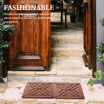 UV-Resistant Interlocking Outdoor Deck Tiles 1