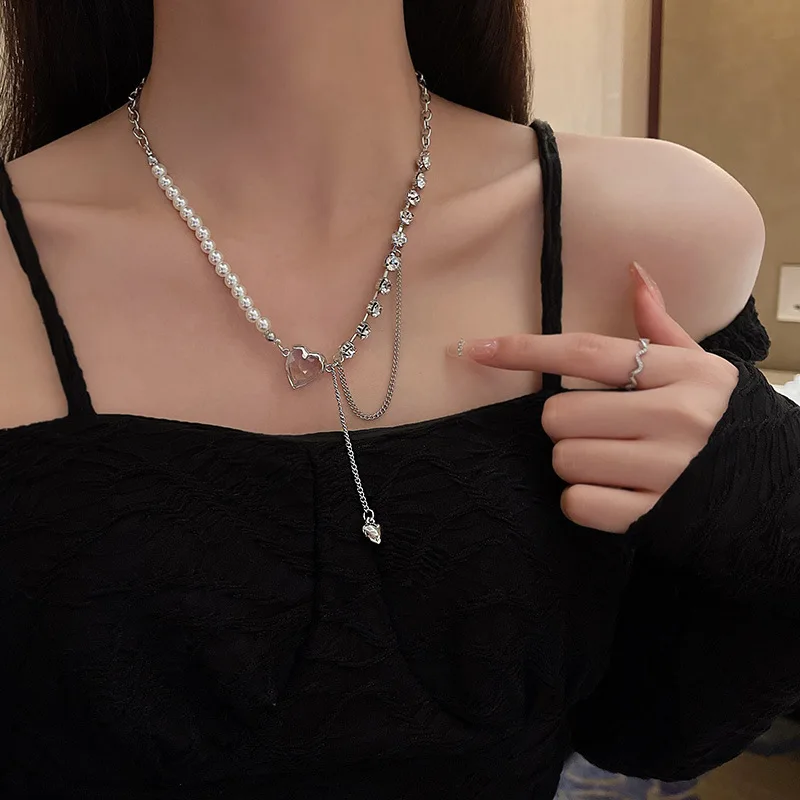 【VINTAGE HOLLYWOOD】2-way Essential Heart Necklace〜韓国発 VINTAGE HOLLYWOOD DAISY ヴィンテージハリウッド ヴィンテージ