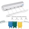 Spring Automatic Retractable Laundry Hanger Wall Mounted Clothes Line Clothes Drying Rack Clothesline Laundry Rope 1