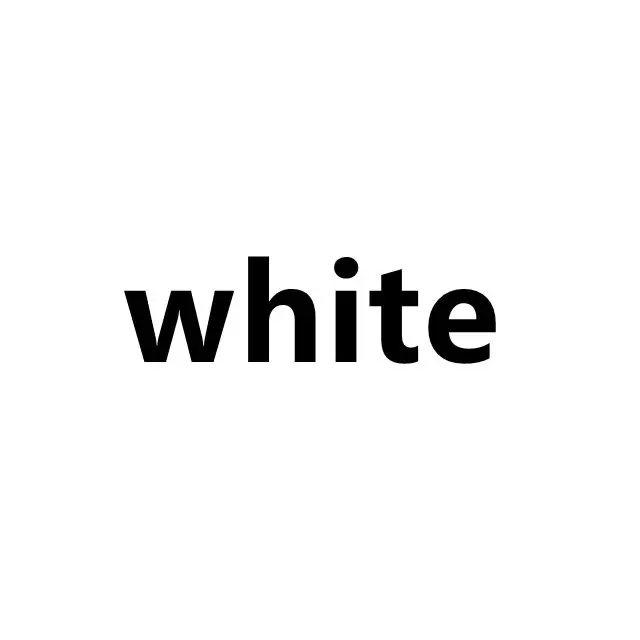 WHITE