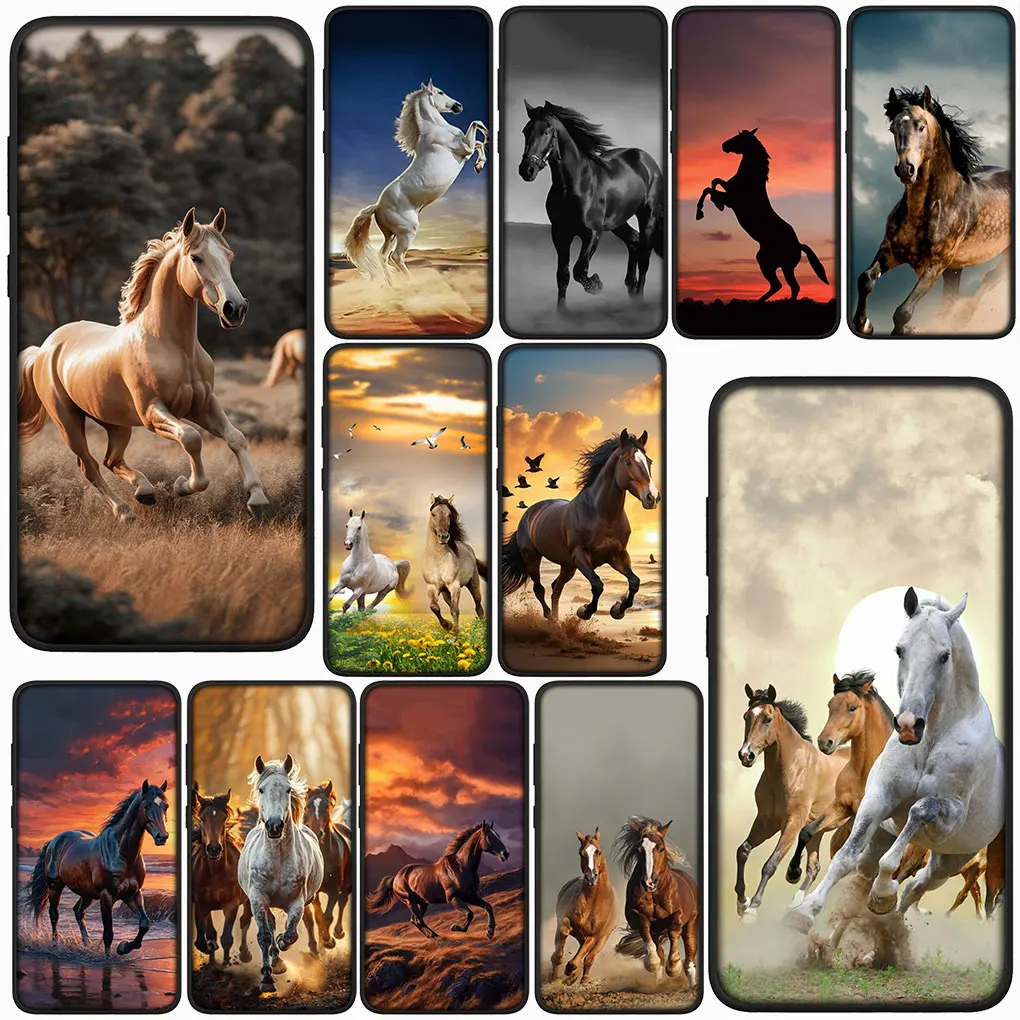 Running Wild and Free Horse Protective Phone Case Cover