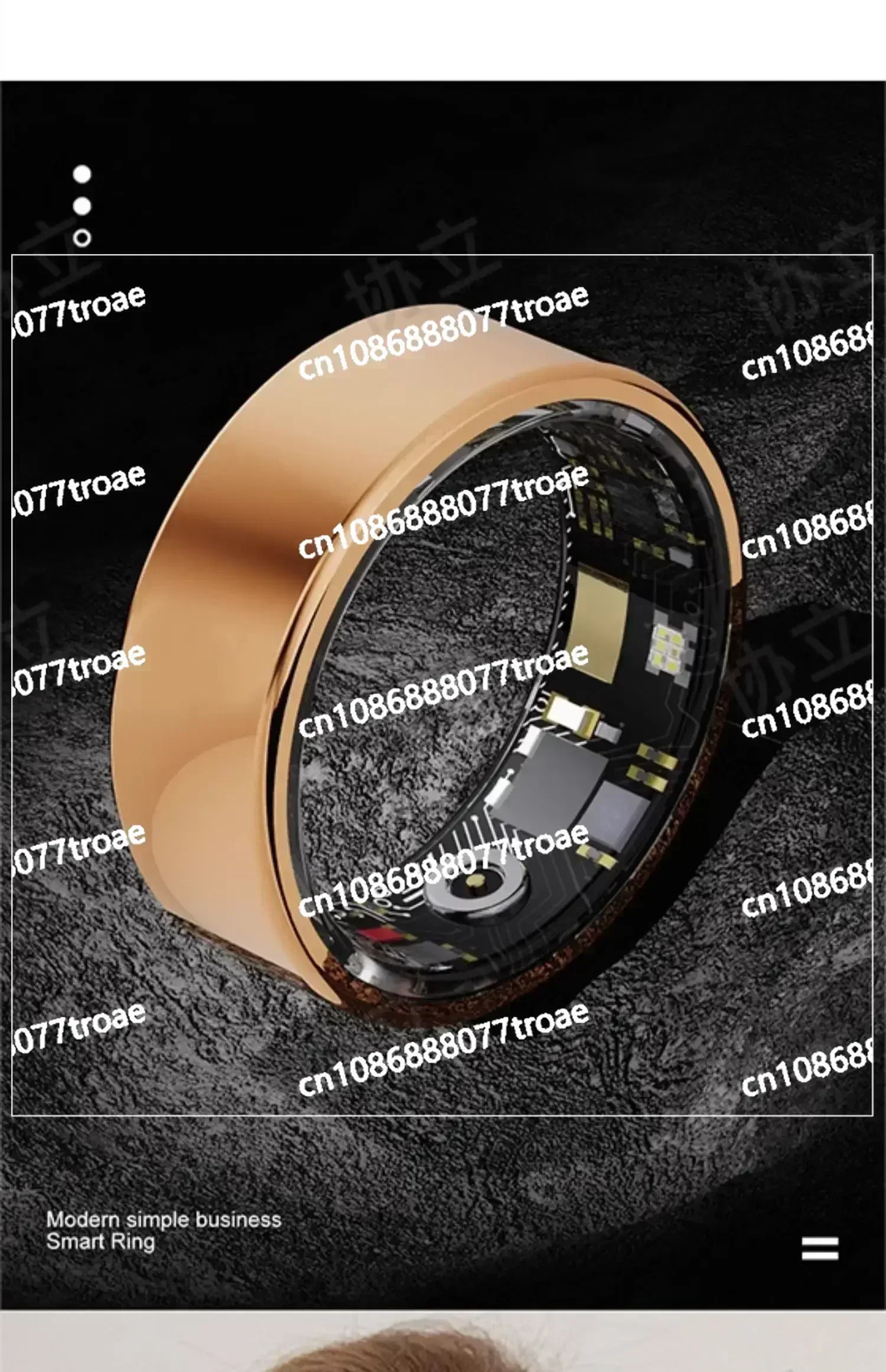 Blood glucose, blood pressure, blood lipid intelligent loop, sleep, heart rate, exercise monitoring device - Image 3