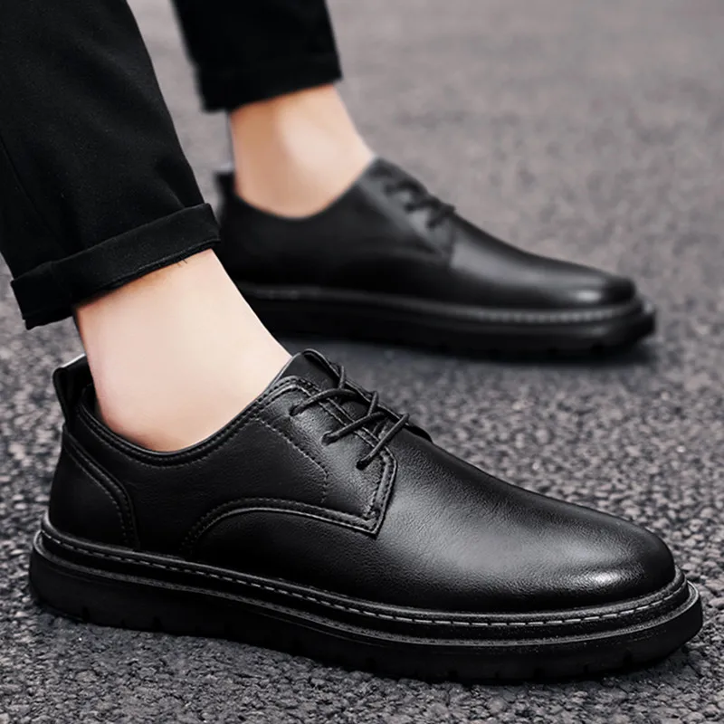 

Men Shoes genuine leather Casual spring autumn Handmade Luxury Soft Lightweight Driving Outdoor Classic Travel party shoes men