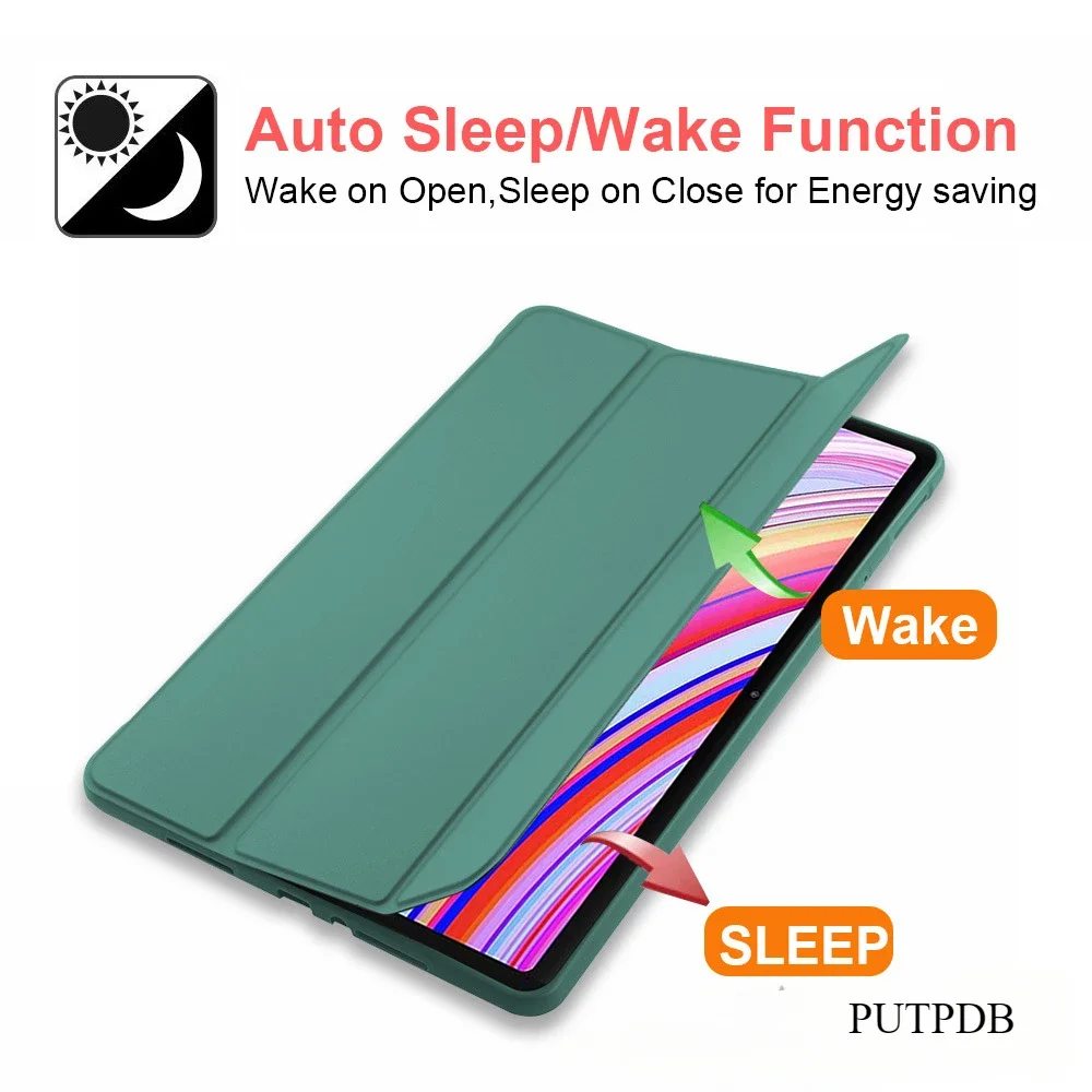 Magnetic Tablet Protective Case - Sleek Multi-Size Cover