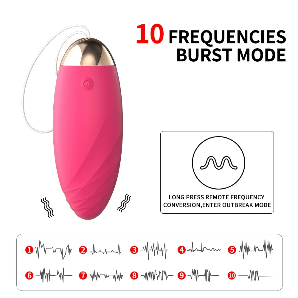 Powerful Vibrating Bullet Love Egg Wireless Remote Control Vibratiors Female for Women Dildo G-spot Massager Goods for Adults 18 vaginal vibrators clitoris vibrator clit sucking vibrator female sex toys dildo sex toys vibrator sex toy