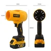 DEWALT Cordless Air Blower Brushless Turbo Fan Violent Fan 800g Thrust  Handheld Dust Blowing Tool Rechargeable 18V Battery 6