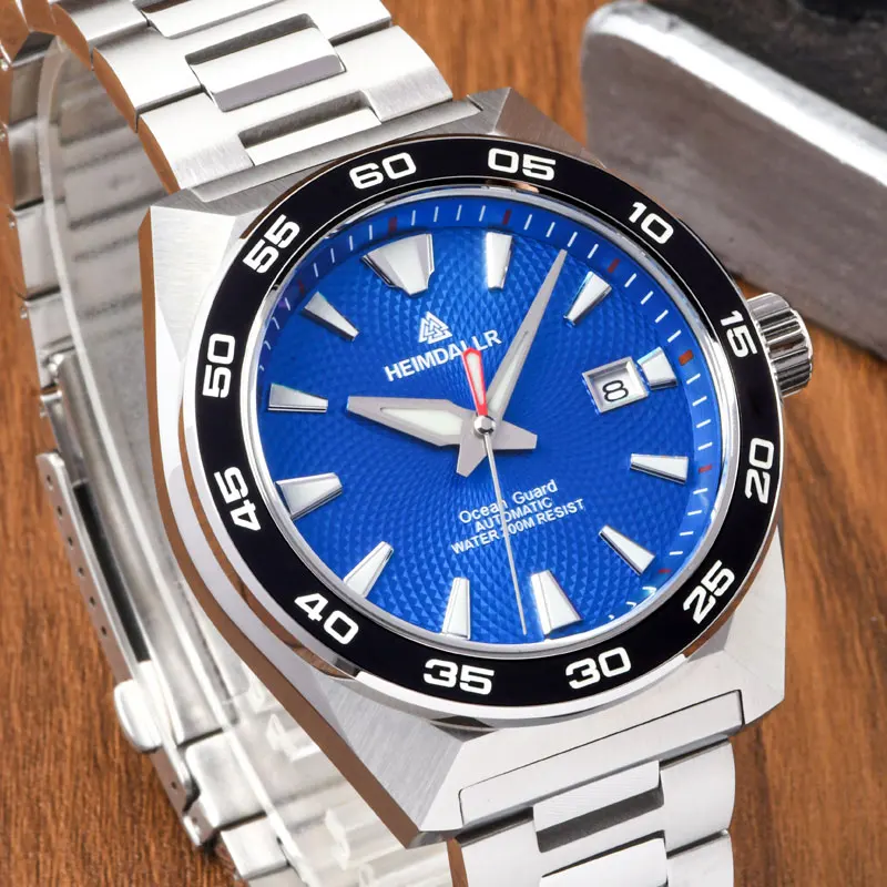Heimdallr Monster GS Diver Men's Watch 43mm Blue Dial Sapphire