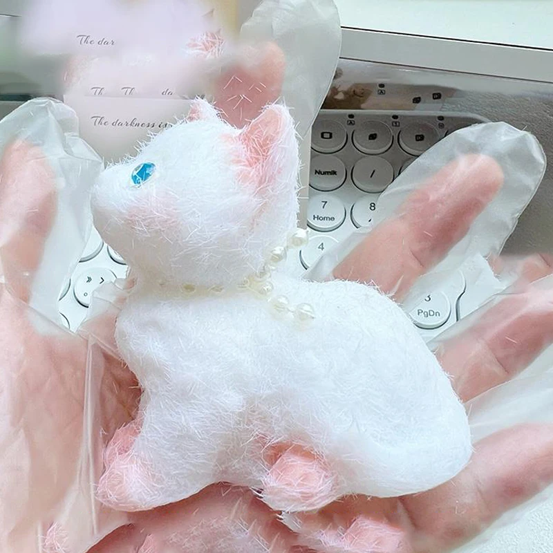 3-color Simulation Kitten Pinching Toys Children Slow Rebound Silicone Finger Pinching Sensory Relaxation Decompression Toys 3