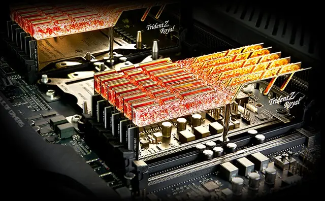 G.skill Trident Z Royal Series 32gb 16gb 288-pin Sdram Ddr4